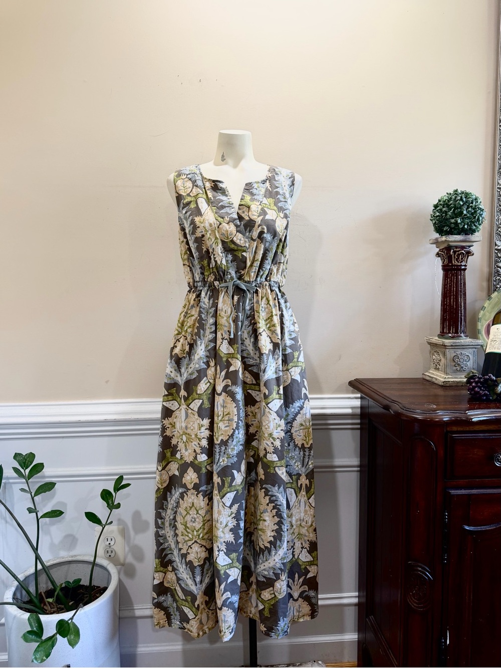 Spartina 449 Sleeveless Floral Maxi Dress